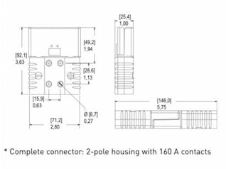 Euro anderson rema 160a blauw blue 2
